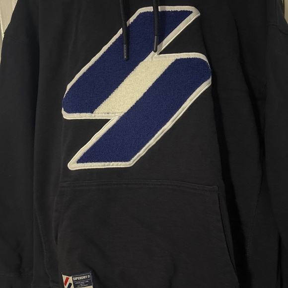 Super Dry Code Logo Hoodie - Picture 2 of 3